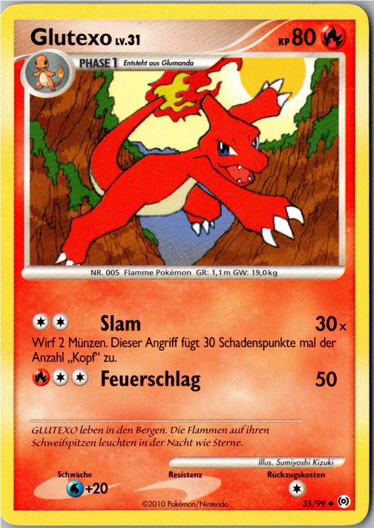 Glutexo 35/99 Arceus – Vorderseite