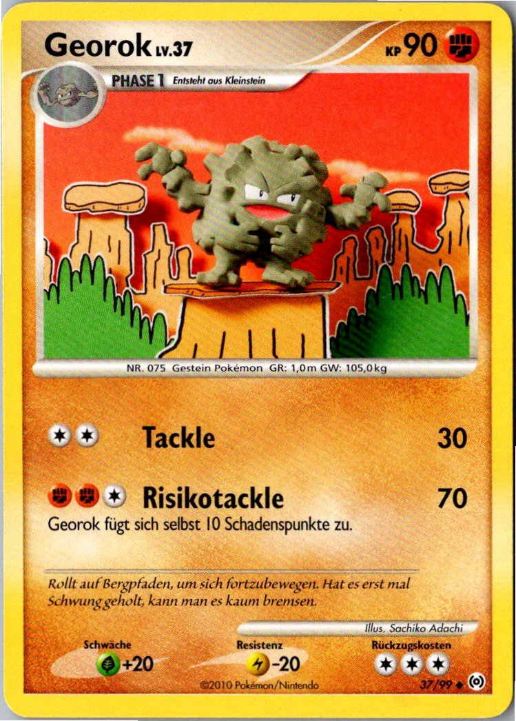 Georok 37/99 Arceus – Vorderseite