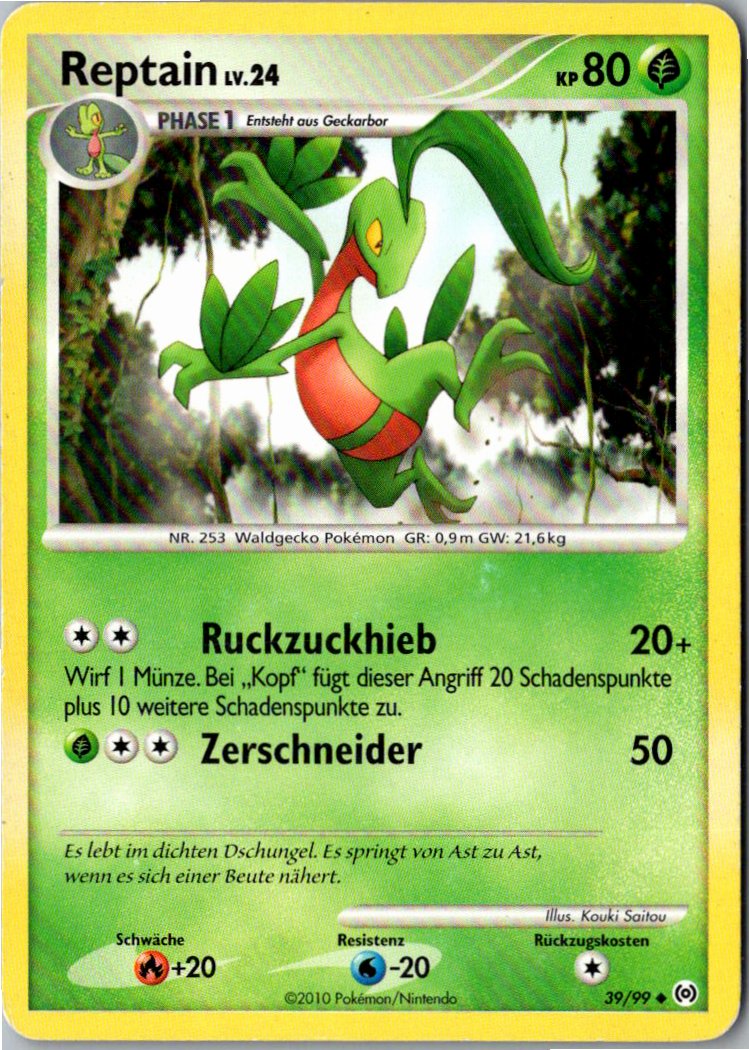 Reptain 39/99 Arceus – Vorderseite