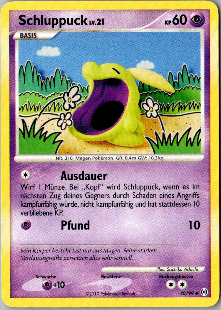 Schluppuck 40/99 Arceus – Vorderseite