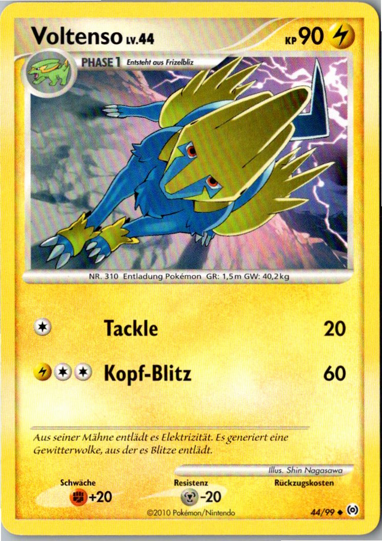 Voltenso 44/99 Arceus – Vorderseite