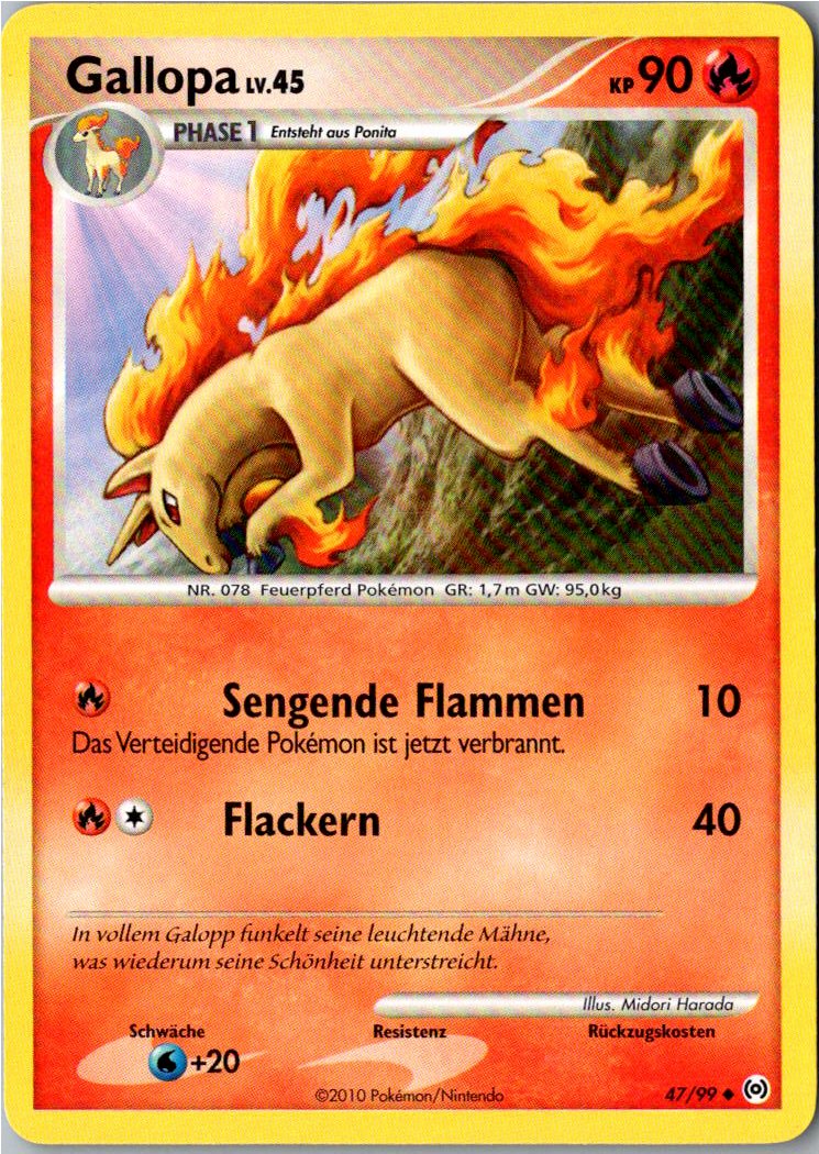 Gallopa 47/99 Arceus – Vorderseite