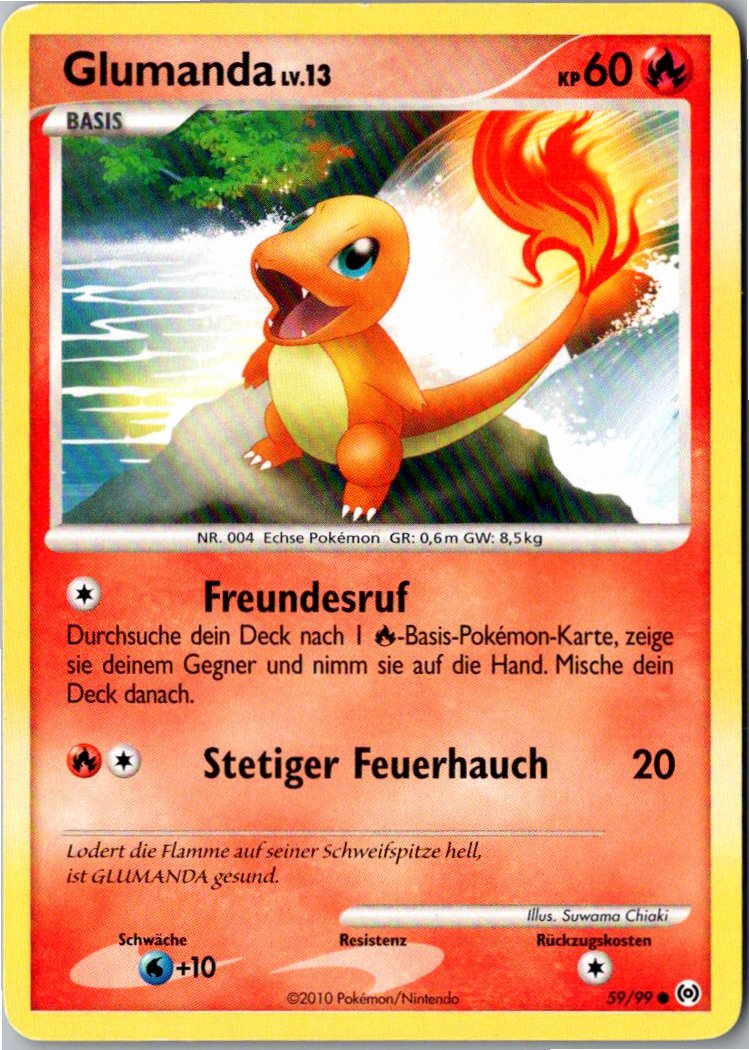 Glumanda 59/99 Arceus – Vorderseite