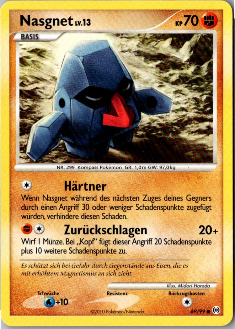 Nasgnet 69/99 Arceus – Vorderseite