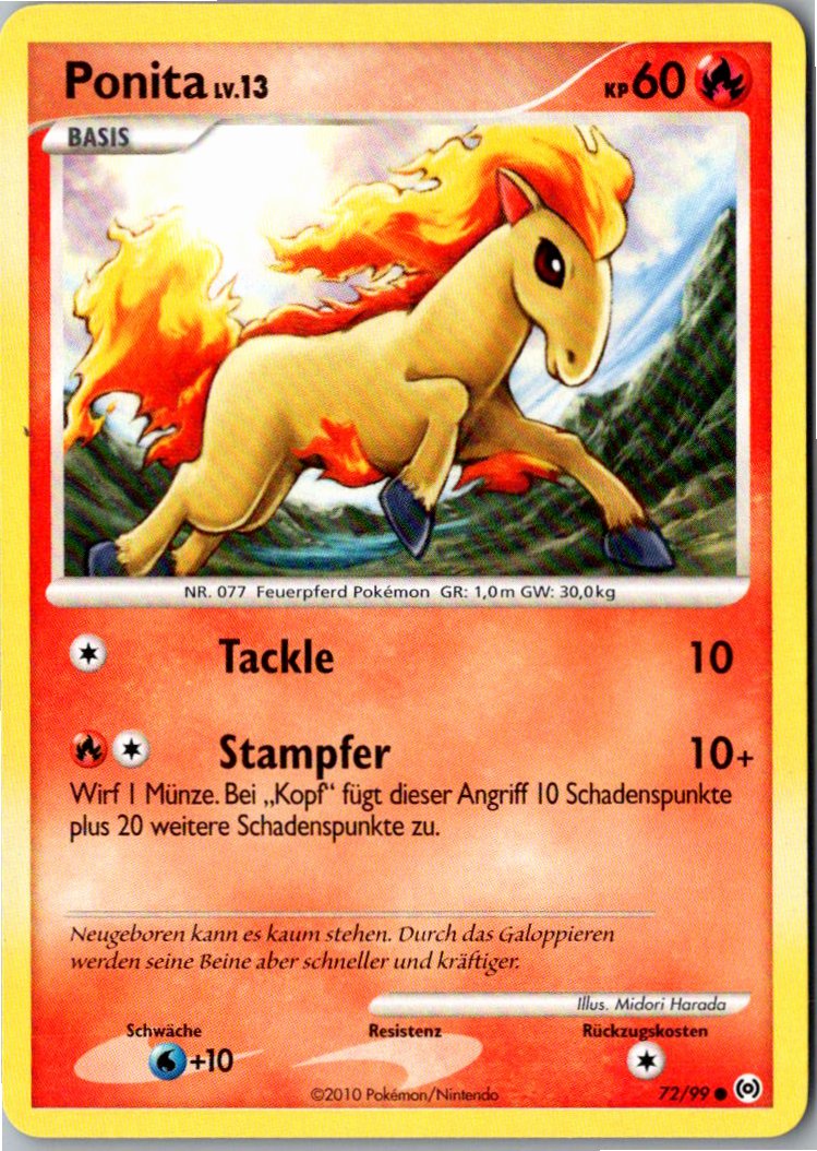 Ponita 72/99 Arceus – Vorderseite
