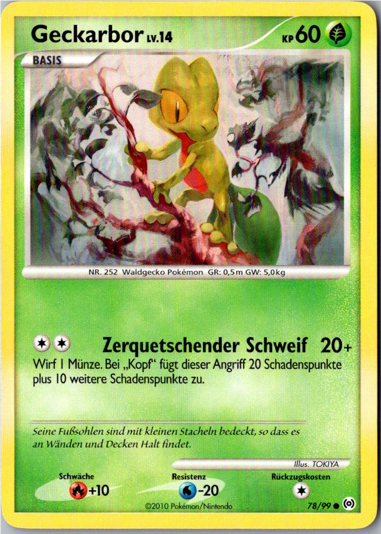 Geckarbor 78/99 Arceus – Vorderseite