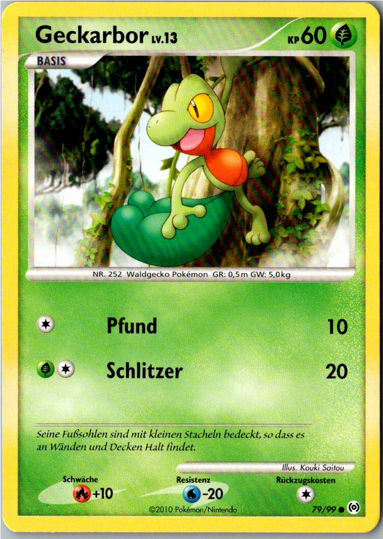 Geckarbor 79/99 Arceus – Vorderseite