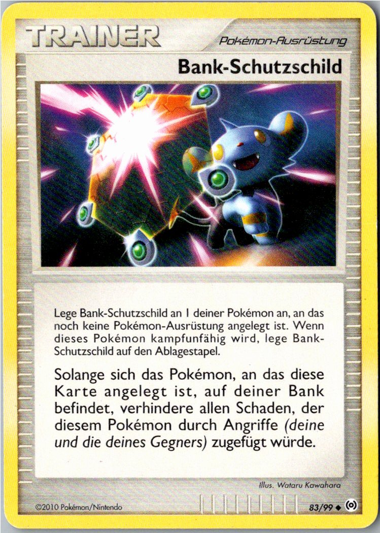 Bank Schutzschild 83/99 Arceus – Vorderseite