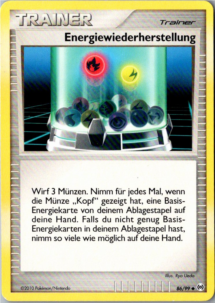 Energiewiederherstellung 86/99 Arceus – Vorderseite