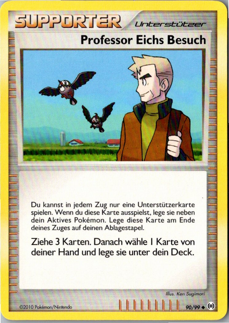 Professor Eichs Besuch 90/99 Arceus – Vorderseite