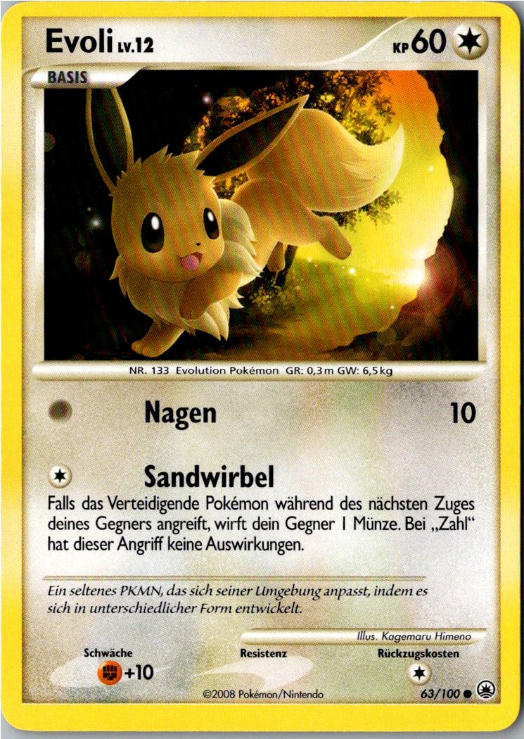 Evoli 63/100 Majestätischer Morgen – Vorderseite