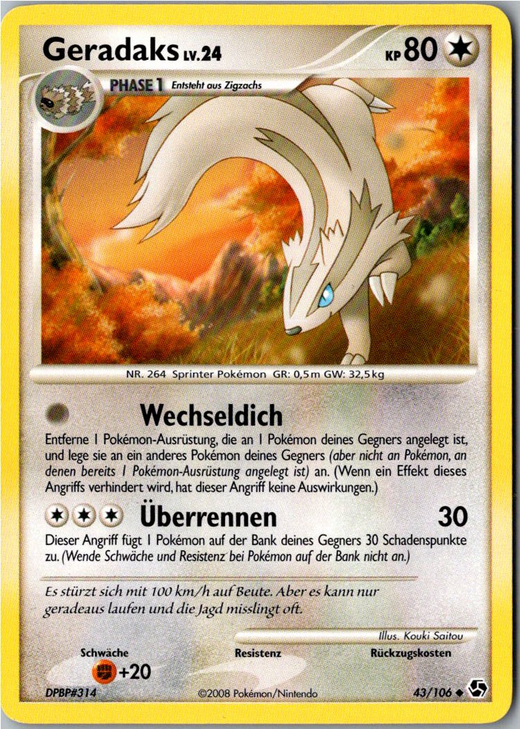Geradaks 43/106 Epische Begegnungen – Vorderseite