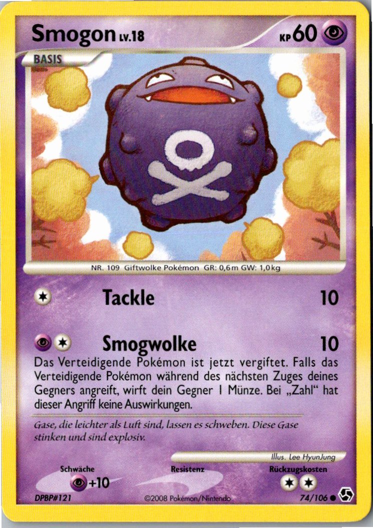 Smogon 74/106 Epische Begegnungen – Vorderseite