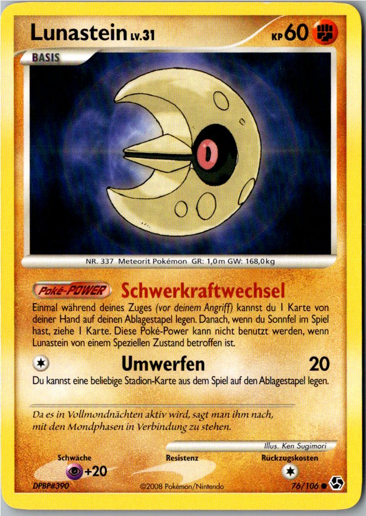 Lunastein 76/106 Epische Begegnungen – Vorderseite