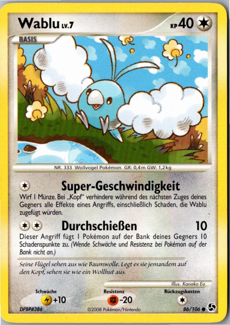 Wablu 86/106 Epische Begegnungen – Vorderseite