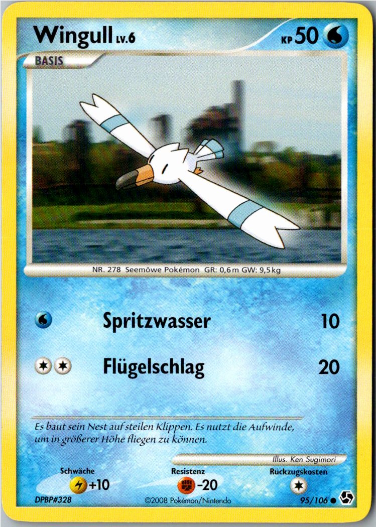 Wingull 95/106 Epische Begegnungen – Vorderseite
