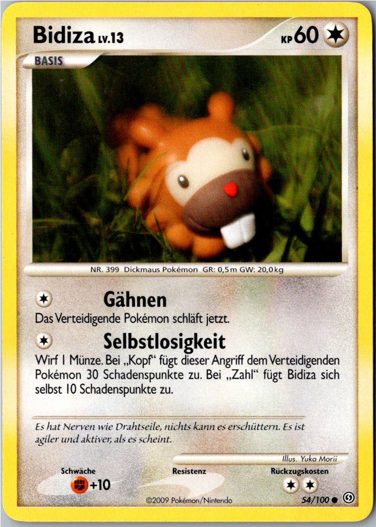 Bidiza 54/100 Sturmtief – Vorderseite