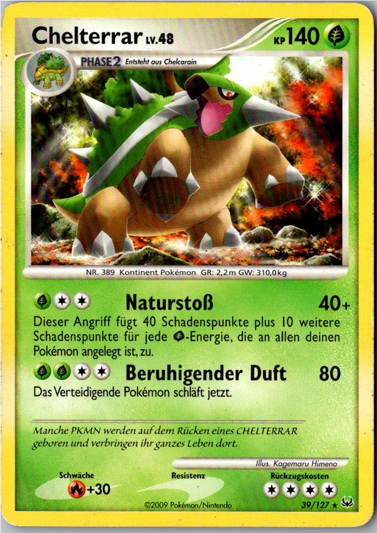 Chelterrar 39/127 Platin – Vorderseite