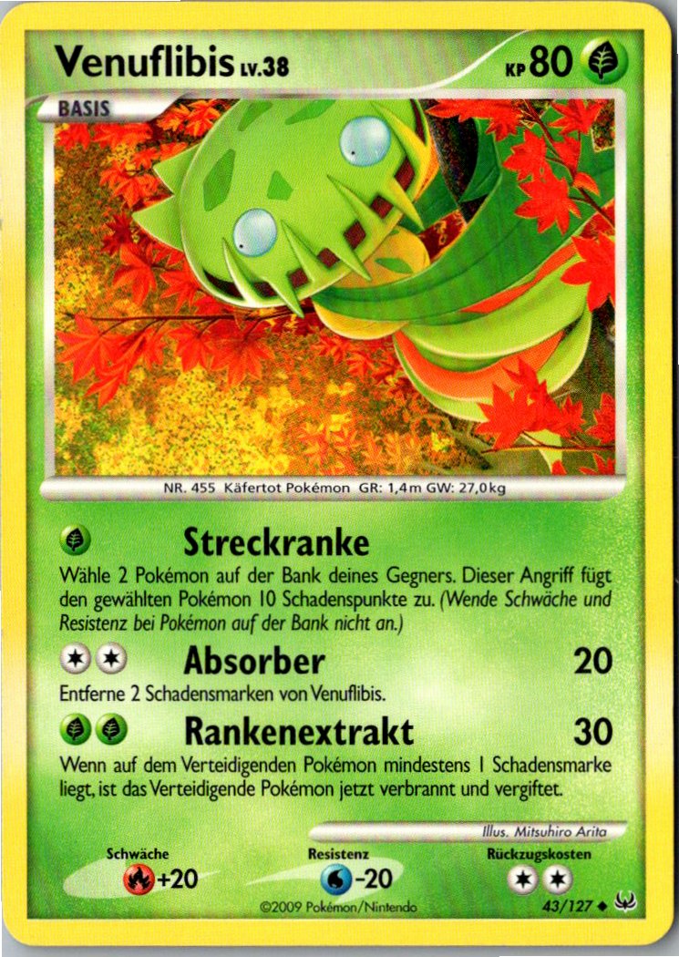 Venuflibis 43/127 Platin – Vorderseite