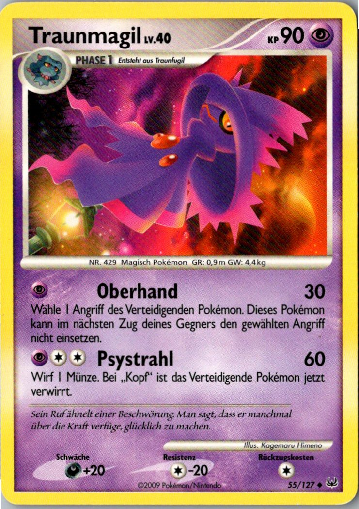 Traunmagil 55/127 Platin – Vorderseite