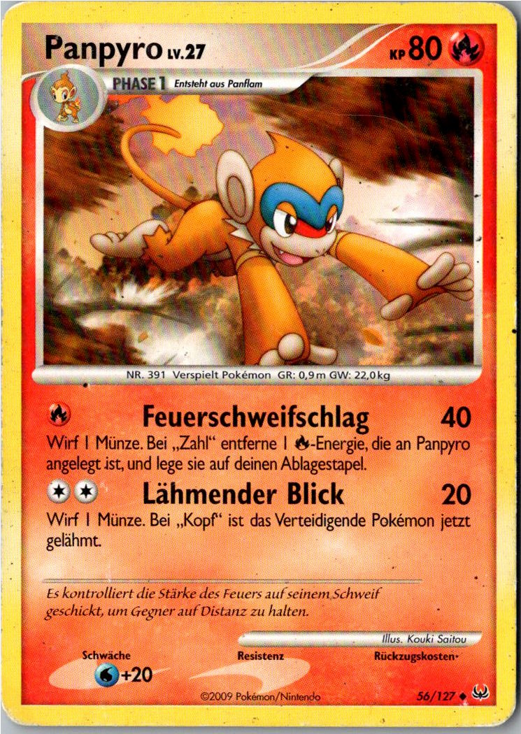 Panpyro 56/127 Platin – Vorderseite