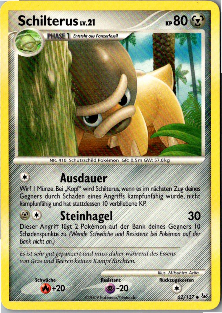 Schilterus 62/127 Platin – Vorderseite