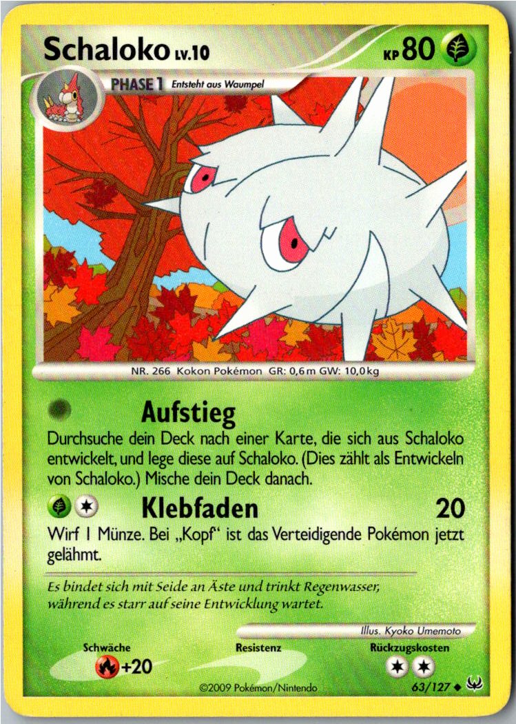Schaloko 63/127 Platin – Vorderseite