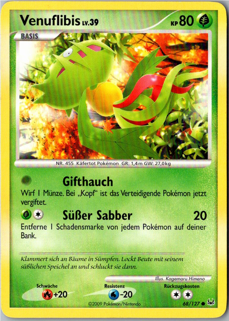 Venuflibis 68/127 Platin – Vorderseite