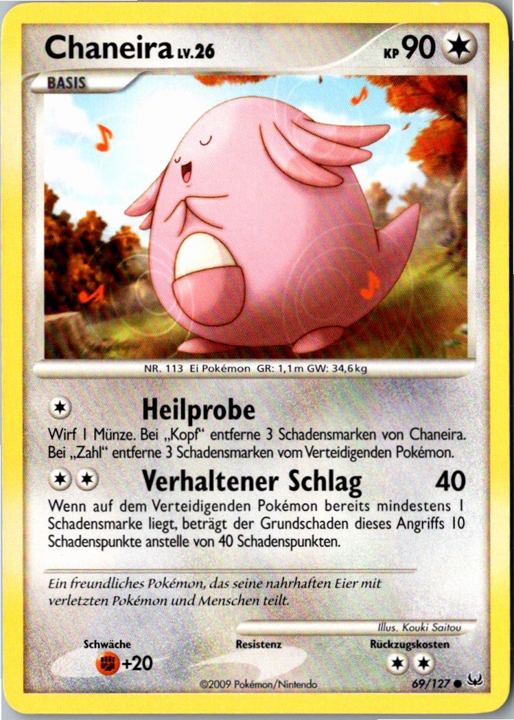 Chaneira 69/127 Platin – Vorderseite