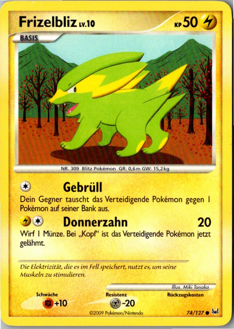 Frizelbliz 74/127 Platin – Vorderseite