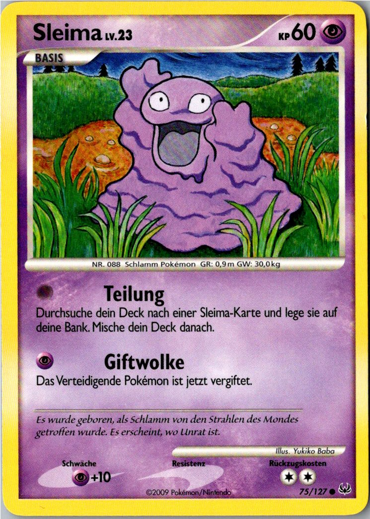 Sleima 75/127 Platin – Vorderseite