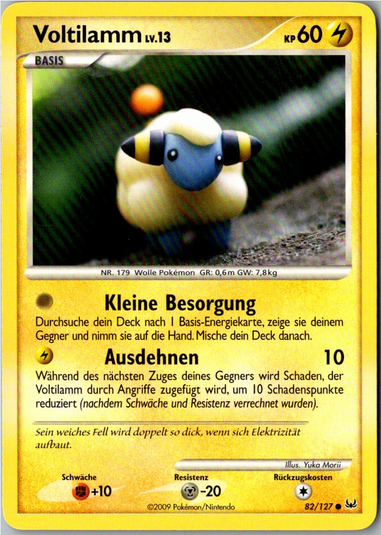 Voltilamm 82/127 Platin – Vorderseite