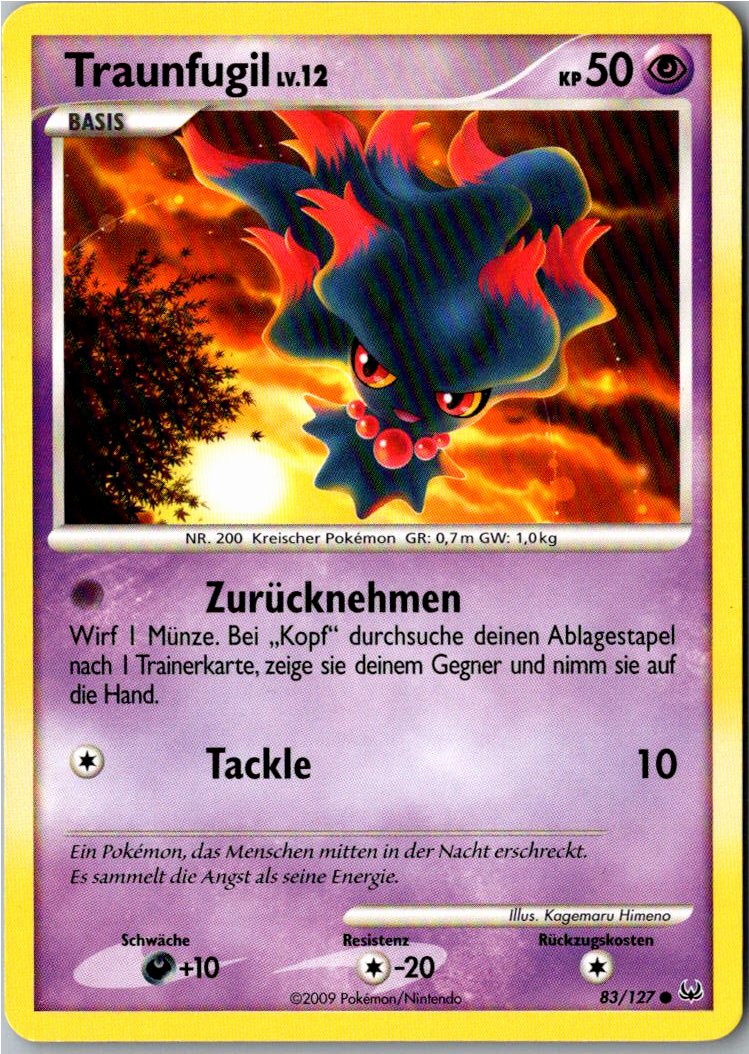 Traunfugil 83/127 Platin – Vorderseite