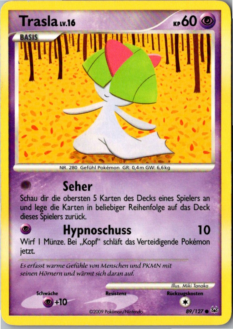 Trasla 89/127 Platin – Vorderseite