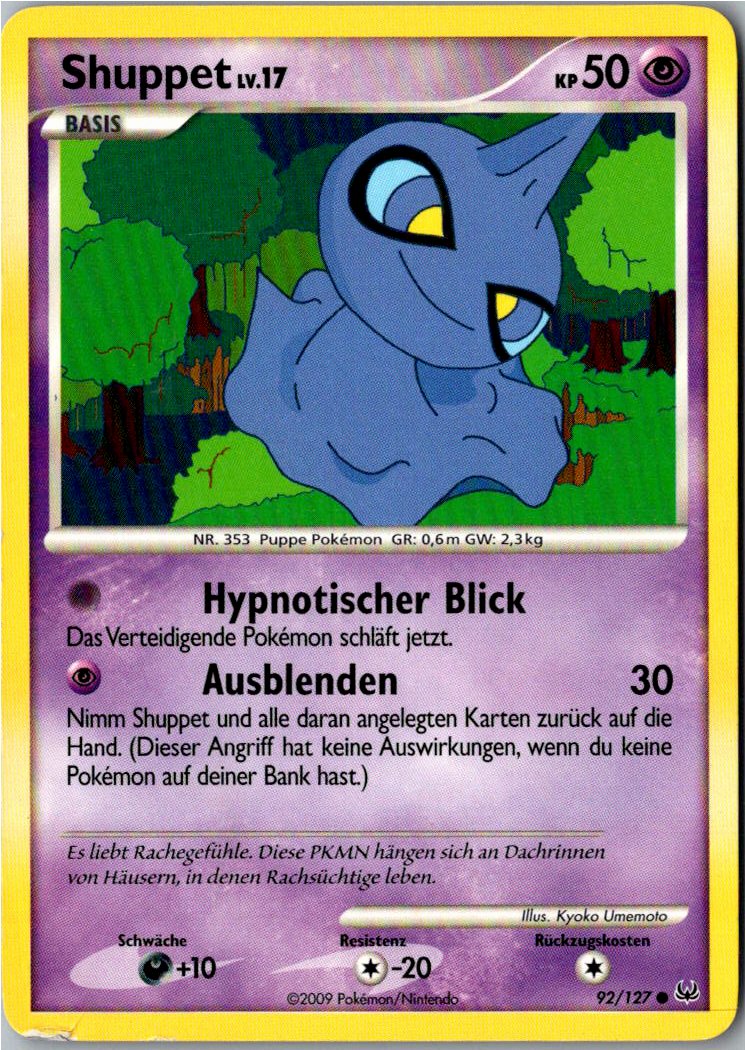 Shuppet 92/127 Platin – Vorderseite