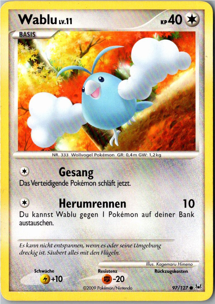 Wablu 97/127 Platin – Vorderseite