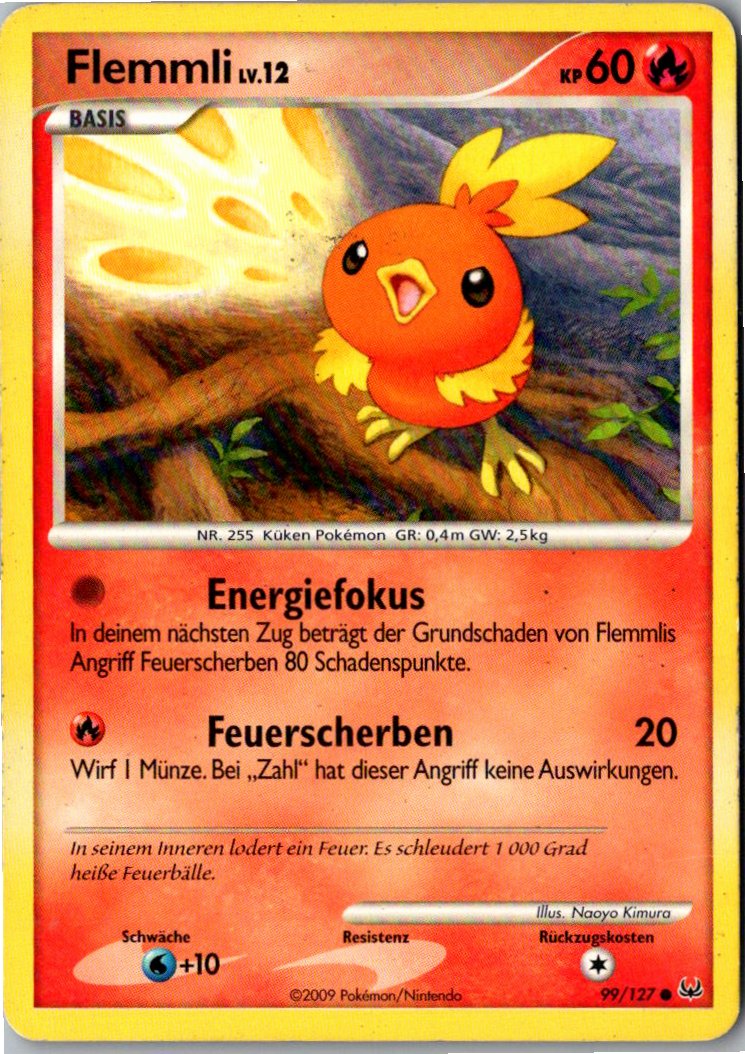 Flemmli 99/127 Platin – Vorderseite