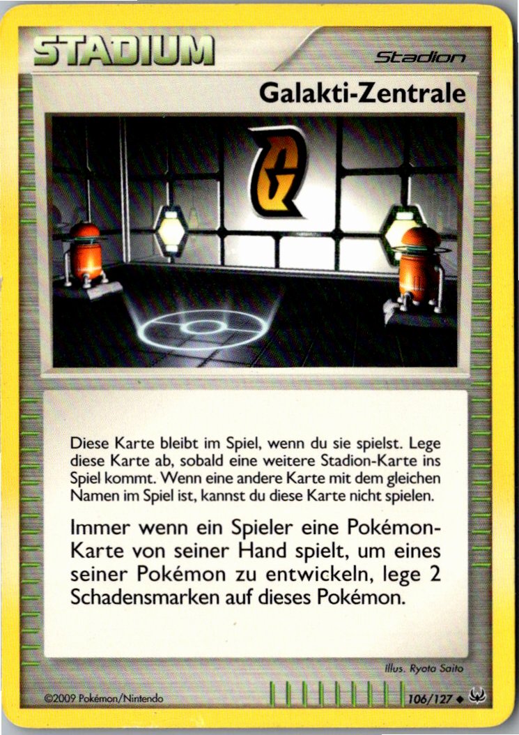 Galactic HQ 106/127 Platin – Vorderseite