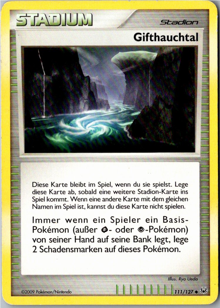 Gifthauchtal 111/127 Platin – Vorderseite