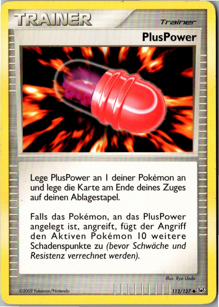 PlusPower 112/127 Platin – Vorderseite