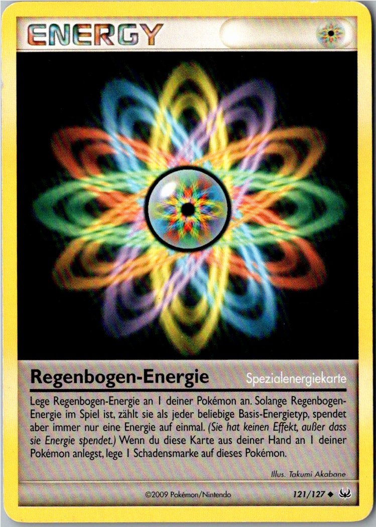 Regenbogen-Energie 121/127 Platin – Vorderseite