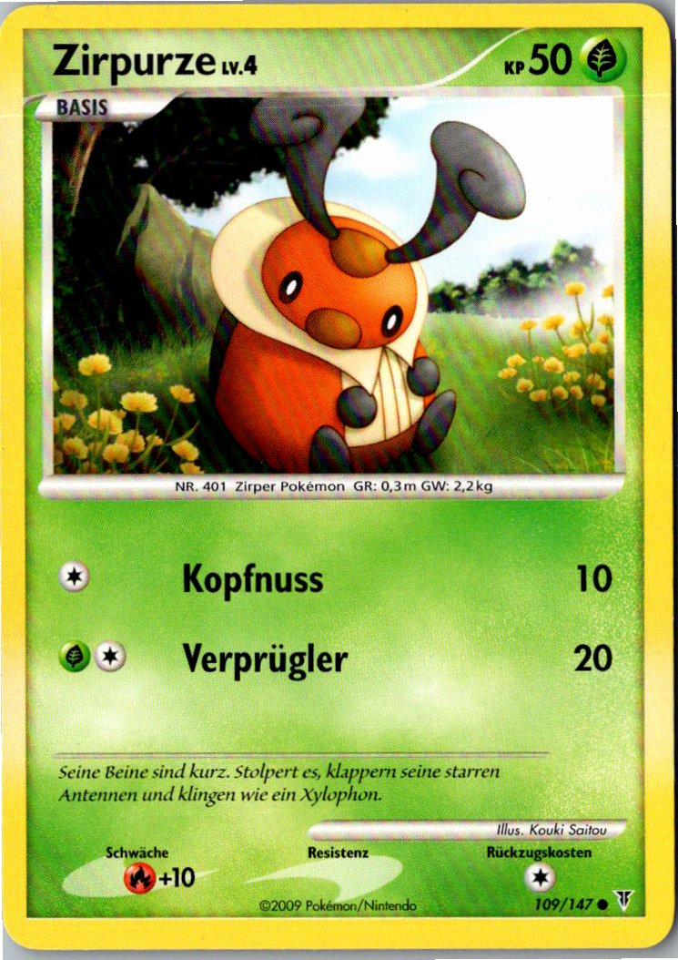 Zirpurze 109/147 Ultimative Sieger – Vorderseite