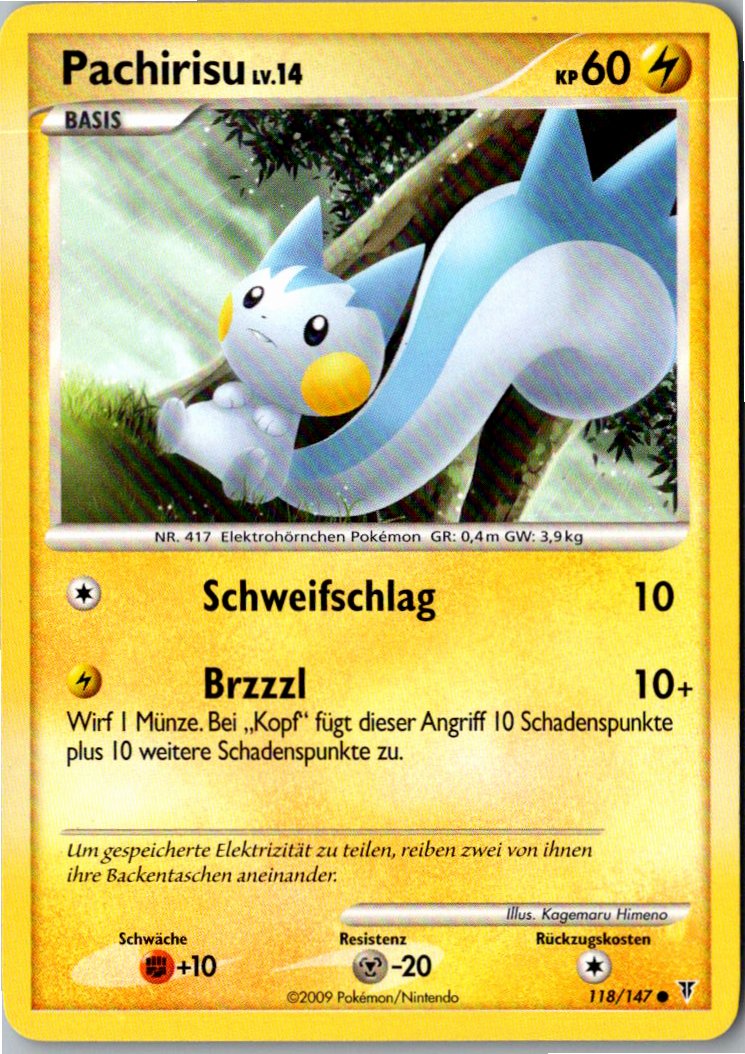 Pachirisu 118/147 Ultimative Sieger – Vorderseite