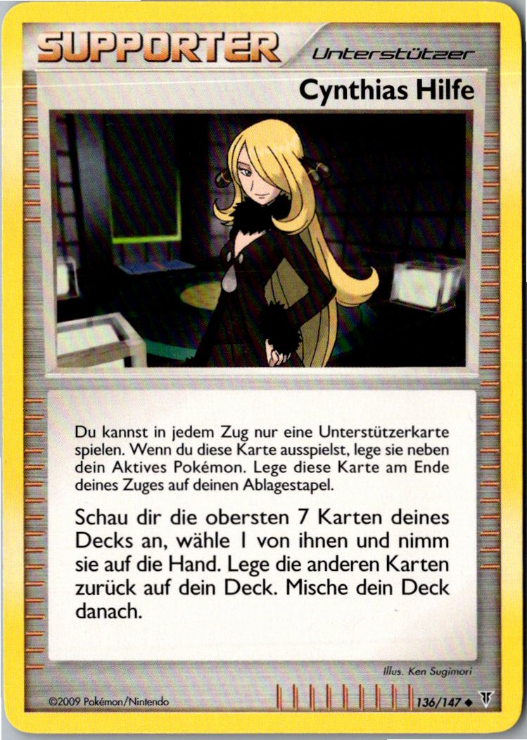 Cynthias Hilfe 136/147 Ultimative Sieger – Vorderseite
