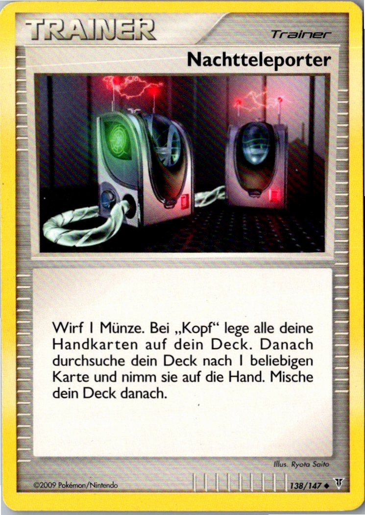 Nachtteleporter 138/147 Ultimative Sieger – Vorderseite