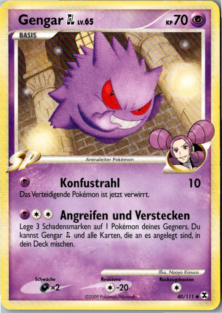 Gengar 40/111 Aufstieg der Rivalen – Vorderseite