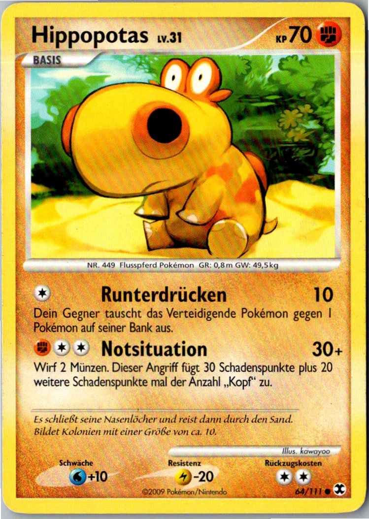 Hippopotas 64/111 Aufstieg der Rivalen – Vorderseite