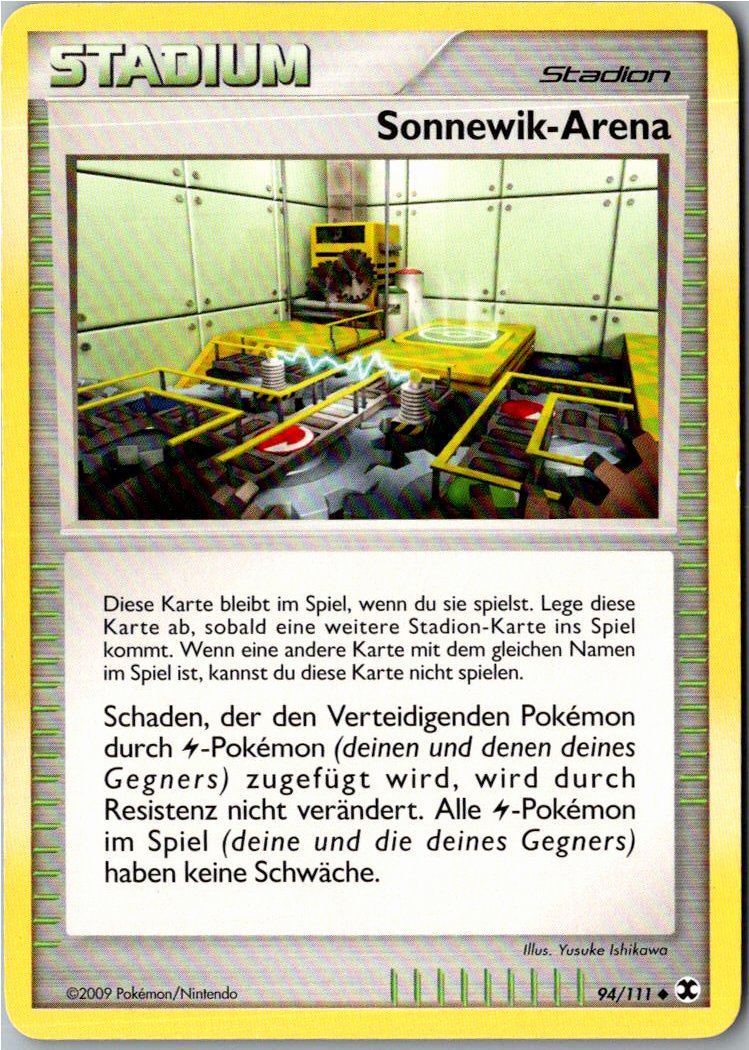 Sonnewik-Arena 94/111 Aufstieg der Rivalen – Vorderseite