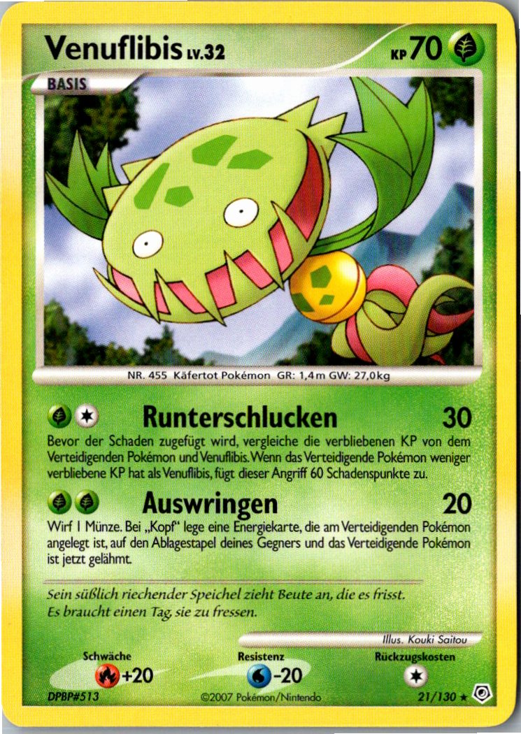 Venuflibis 21/130 Diamant & Perl – Vorderseite