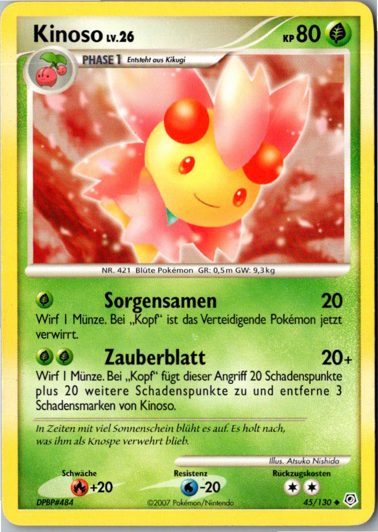 Kinoso 45/130 Diamant & Perl – Vorderseite